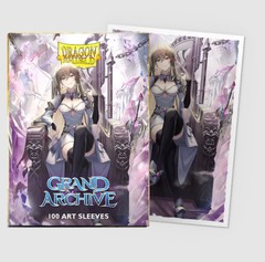 Dragon Shield Grand Archive Art Sleeves: Merlin, Kingslayer (Standard, Matte,100ct)